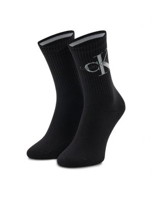Высокие женские носки , черный Calvin Klein