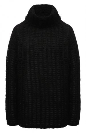 Шерстяной свитер Uma Wang. Цвет: чёрный