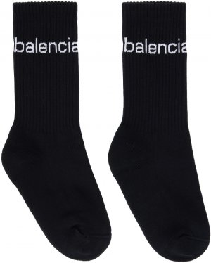 Черные носки Bal.Com Balenciaga