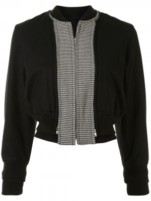 Куртка-бомбер в ломаную клетку Comme Des Garçons Pre-Owned. Цвет: разноцветный
