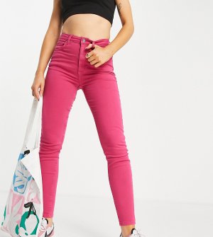 Розовые зауженные джинсы в стиле 90-х Inspired-Розовый цвет Reclaimed Vintage