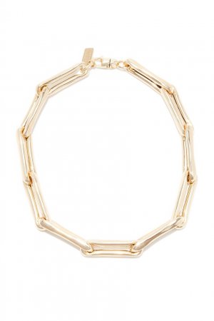 Ожерелье из 14-каратного золота Extra Large Lauren Rubinski. Цвет: золотой