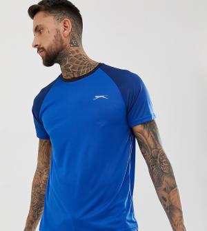 Синяя спортивная футболка Eli-Синий Slazenger