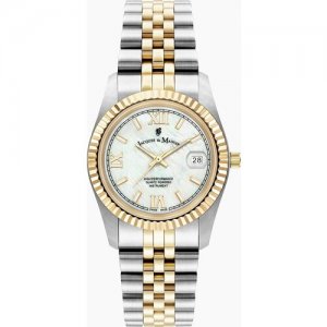 Наручные часы женские JWL01303, серебряный, золотой Jacques du Manoir. Цвет: серебристый/золотистый