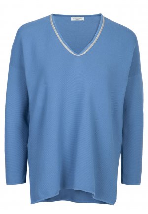 Пуловер BRUNO MANETTI. Цвет: голубой