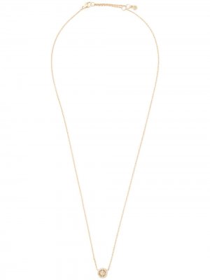 Золотое колье Icon Aura с бриллиантами Astley Clarke. Цвет: золотистый