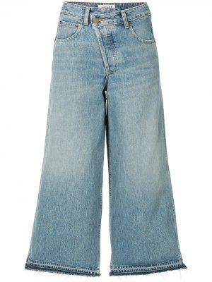 Широкие джинсы Monse. Цвет: синий