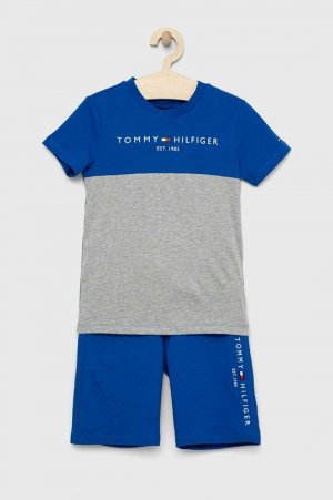 Детский шерстяной комплект , темно-синий Tommy Hilfiger