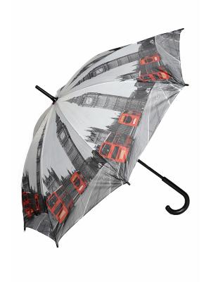 Зонт-трость Mitya Veselkov. Цвет: серый