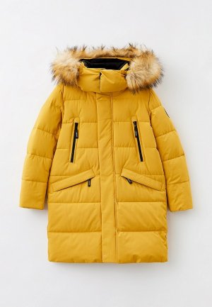 Куртка утепленная Brostem. Цвет: желтый