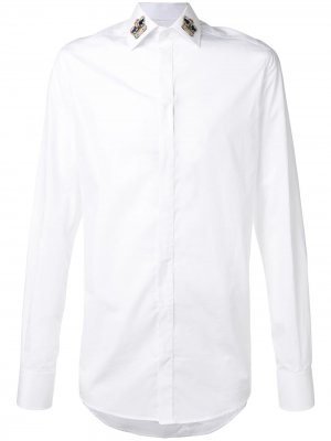 Рубашка с длинными рукавами Dolce & Gabbana. Цвет: белый