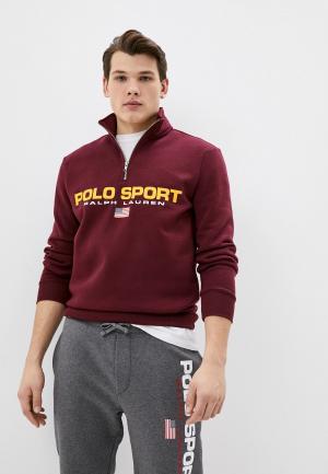 Олимпийка Polo Ralph Lauren. Цвет: бордовый