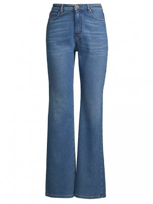 Расклешенные джинсы Palo, темно-синий Weekend Max Mara