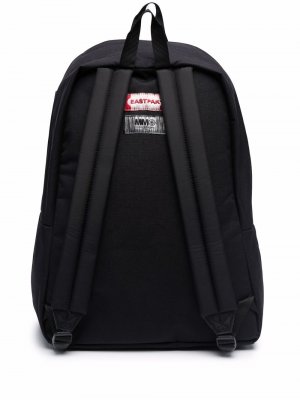 Рюкзак с логотипом из коллаборации Eastpak MM6 Maison Margiela. Цвет: черный