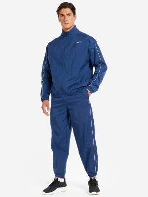 Спортивный костюм мужской Workout Ready, Синий, размер 42 Reebok. Цвет: синий