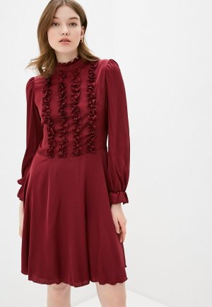 Платье Beresta. Цвет: бордовый