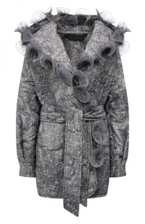 Куртка Giorgio Armani. Цвет: серый
