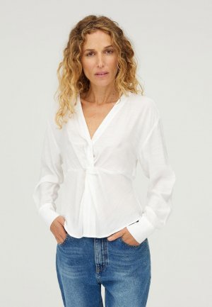 Блуза с длинным рукавом, белый mbyM