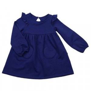 Платье , размер 116, синий Mini Maxi. Цвет: синий