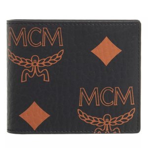 Кошелек aren maxi mn small wallet Mcm, черный MCM