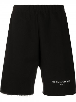 Спортивные шорты с логотипом Ih Nom Uh Nit. Цвет: черный