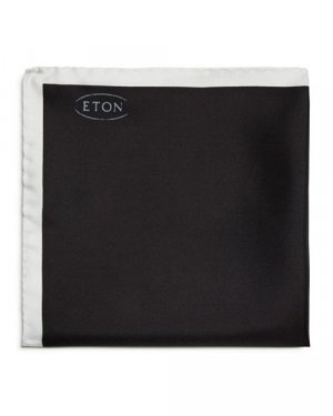 Шелковый карманный платок Швеции , цвет Black Eton