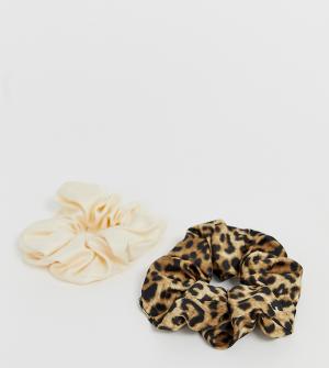 Набор резинок для волос (леопардовый/кремовый) Monki