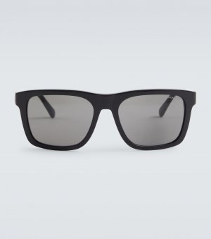 Прямоугольные солнцезащитные очки , черный Moncler