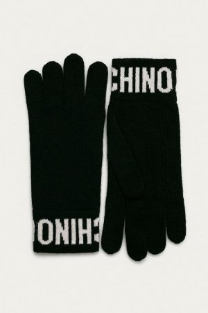 Перчатки , черный Moschino