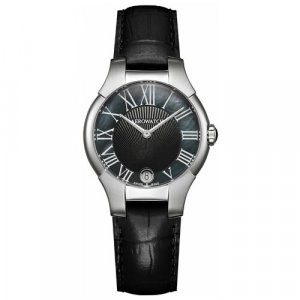 Наручные часы AEROWATCH, серебряный, черный Aerowatch. Цвет: серебристый/черный