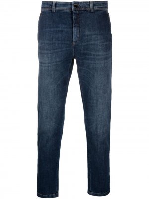 Укороченные джинсы кроя слим Department 5. Цвет: синий