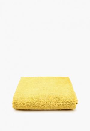 Полотенце Lacoste 40x60. Цвет: желтый