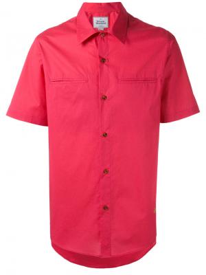 Рубашка с короткими рукавами Rattle Vivienne Westwood. Цвет: розовый и фиолетовый