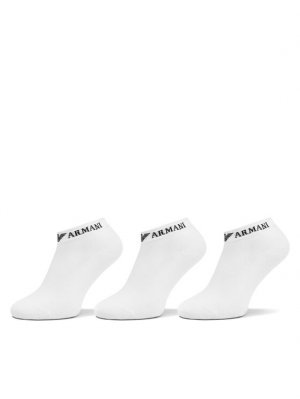 Комплект из 3 мужских низких носков , белый Emporio Armani