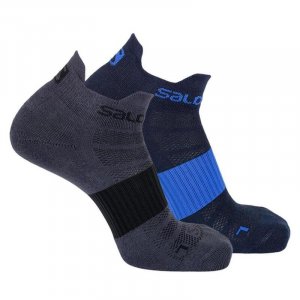 Спортивные носки Sense для взрослых 2 пары. SALOMON, цвет grau Salomon