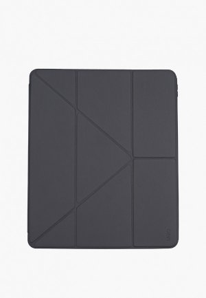 Чехол для подушки Uniq iPad Pro 12.9 (Gen 5-6), Moven 3-х позиционный, с усиленным бампером и отсеком стилуса. Цвет: серый