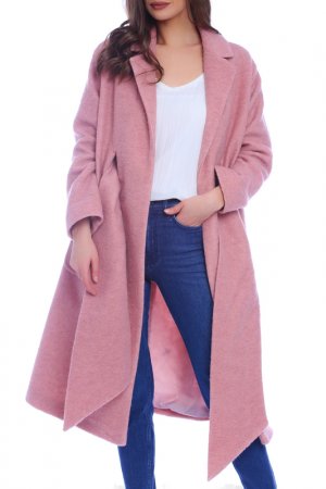 Coat Emma Monti. Цвет: pink