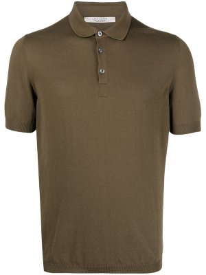 Рубашка поло с короткими рукавами D4.0. Цвет: зеленый