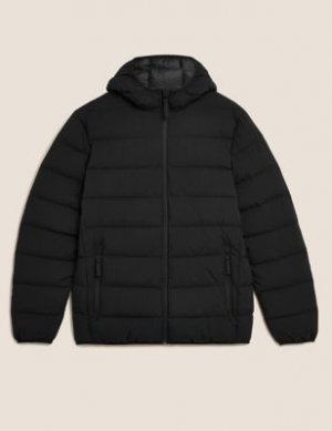 Куртка утепленная с отделкой Stormwear™, Marks&Spencer Marks & Spencer. Цвет: черный
