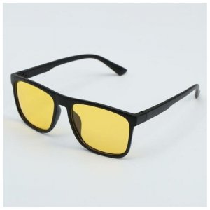 Солнцезащитные очки, желтый, черный Мастер К.