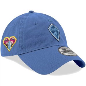Мужская голубая джерси Colorado Rapids New Era с крючком 9TWENTY, регулируемая шапка