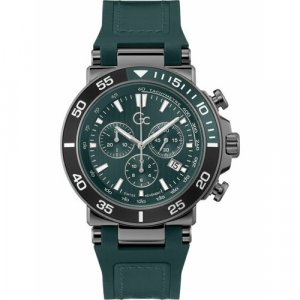 Наручные часы Gc Sport Z14007G9MF, зеленый, серый. Цвет: зеленый