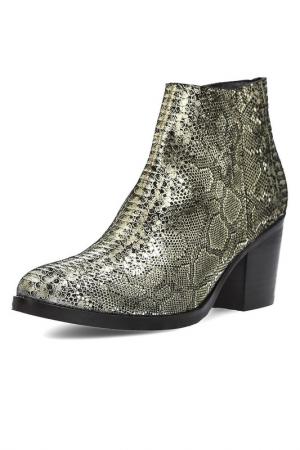 Ankle boots Apepazza. Цвет: gray, gold