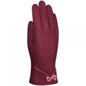 Перчатки , размер 6.5, бордовый malgrado. Цвет: бордовый