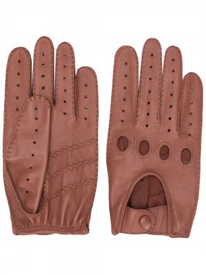 Перчатки с перфорацией Gala Gloves. Цвет: коричневый
