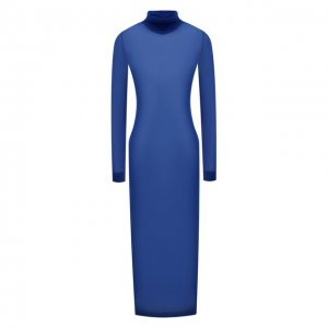Платье Dries Van Noten. Цвет: синий