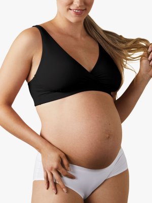Бюстгальтер для кормления беременных и кормящих женщин Ballet, черный Bravado