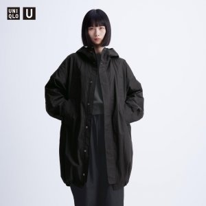 UNIQLO практичное пальто с капюшоном