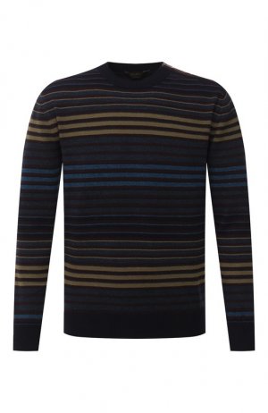Кашемировый свитер Zegna. Цвет: разноцветный