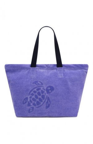 Текстильная пляжная сумка Vilebrequin. Цвет: сиреневый